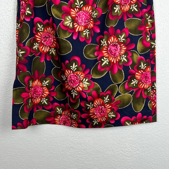 Talbots Women's Floral Pattern Stretch Pencil Skirt Size 4 - Picture 5 of 7
